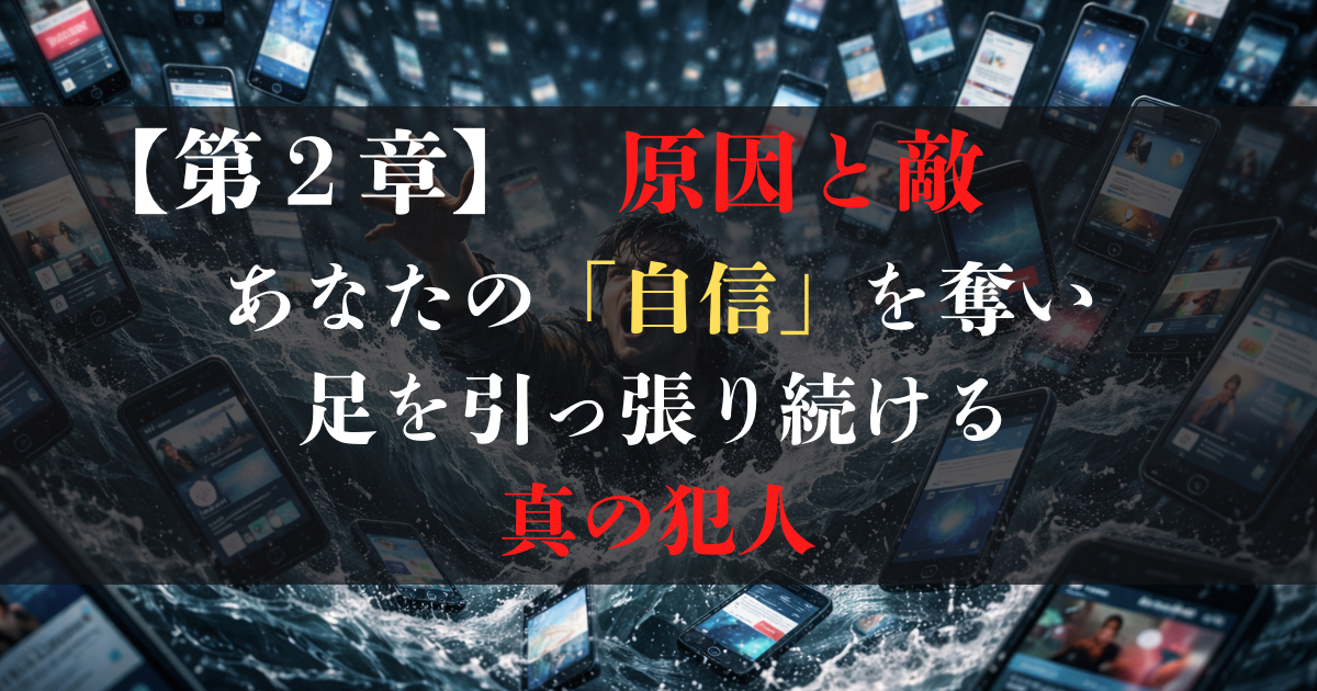 【第2章】　あなたの「自信」を奪い、足を引っ張り続ける真の犯人